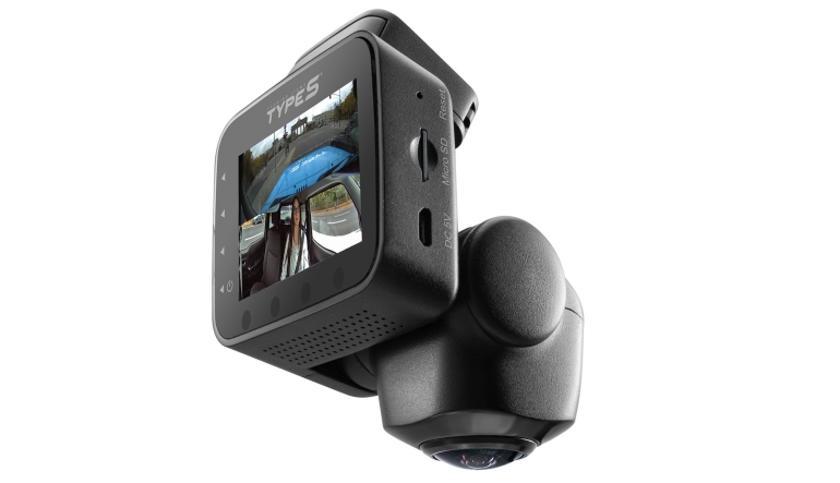 Für Straße und Rundkurs: TYPE S TravCa Dash 360, Bild 1 In-Car Kamera TYPE S TravCa Dash 360 im Test, Bild 1