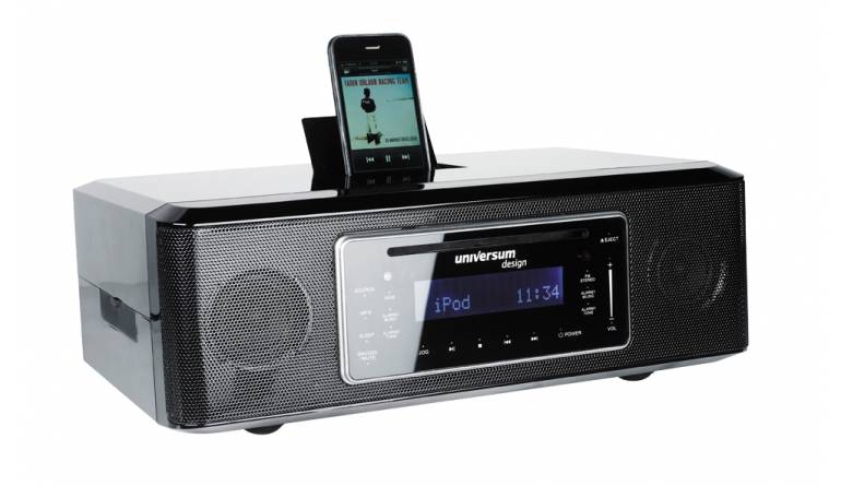 Pfiffiges Kerlchen: Universum VTC-CD 3095, Bild 1 Uhrenradios Universum VTC-CD 3095 im Test, Bild 1