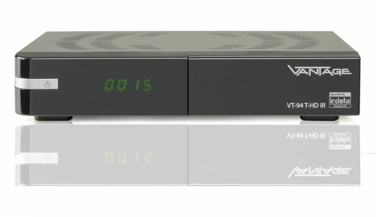 freenet-TVRekorder: Vantage VT94T-HD IR, Bild 1 DVB-T Receiver ohne Festplatte Vantage VT94T-HD IR im Test, Bild 1