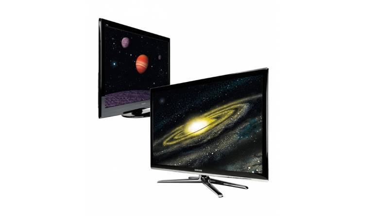 Vergleichstest: Vier 46-/47-Zöller mit HDTV-Empfang und mehr, Bild 1 Fernseher: Vier 46-/47-Zöller mit HDTV-Empfang und mehr, Bild 1