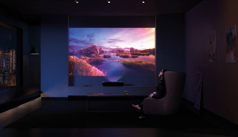 Ultrakurzdistanz-LED-Beamer: Viewsonic X1000-4K im Test: ViewSonic X1000-4K, Bild 1 Beamer ViewSonic X1000-4K im Test, Bild 1