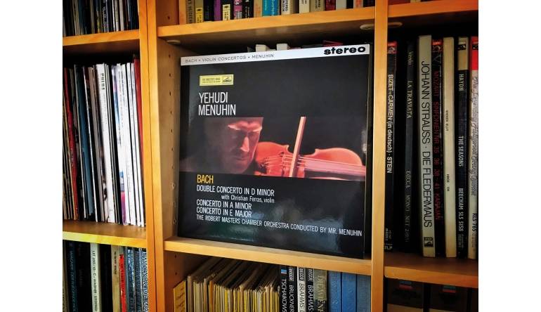 Schallplatte Violinkonzerte - Interpreten: Robert Masters Chamber Orchestra, Festival Chamber Orchestra, Yehudi Menuhin, Christian Ferras (EMI / Speakers Corner) im Test, Bild 1