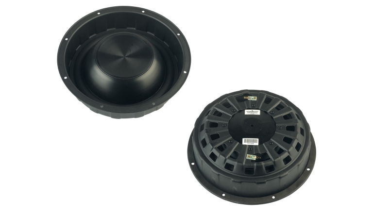 Einzelchassistest: Wavecor SW280WA03: Wavecor SW280WA03, Bild 1 Lautsprecherchassis Tieftöner Wavecor SW280WA03 im Test, Bild 1