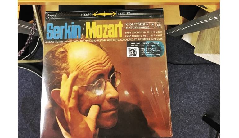 Wolfgang Amadeus Mozart - Klavierkonzerte No. 20 und 11 – Rudolf Serkin, Marlboro Festival Orchestra, Alexander Schneider: Wolfgang Amadeus Mozart - Klavierkonzerte No. 20 und 11 – Rudolf Serkin, Marlboro Festival Orchestra, Alexander Schneider (Columbia 1 Schallplatte Wolfgang Amadeus Mozart - Klavierkonzerte No. 20 und 11 – Rudolf Serkin, Marlboro Festival Orchestra, Alexander Schneider (Columbia / Speakers Corner) im Test, Bild 1