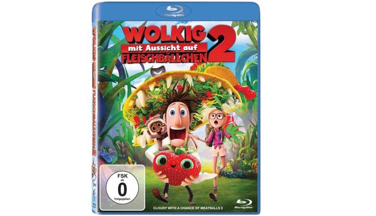 Wolkig mit Aussicht auf Fleischbällchen 2: Wolkig mit Aussicht auf Fleischbällchen 2 (Sony), Bild 1 Blu-ray Film Wolkig mit Aussicht auf Fleischbällchen 2 (Sony) im Test, Bild 1