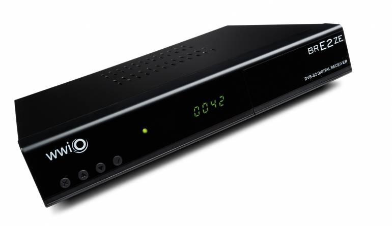 Der Newcomer: WWIO Bre2ze, Bild 1 Sat Receiver ohne Festplatte WWIO Bre2ze im Test, Bild 1