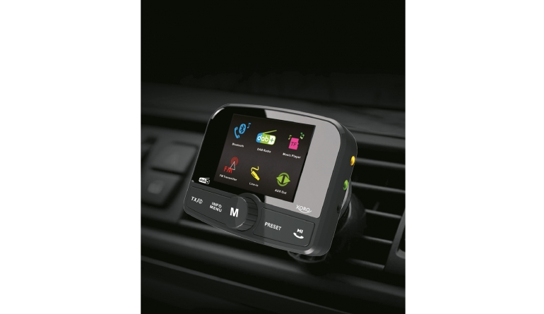 Digitalradio-Adapter fürs Auto: Xoro DAB 55, Bild 1 Zubehör Car-Media Xoro DAB 55 im Test, Bild 1