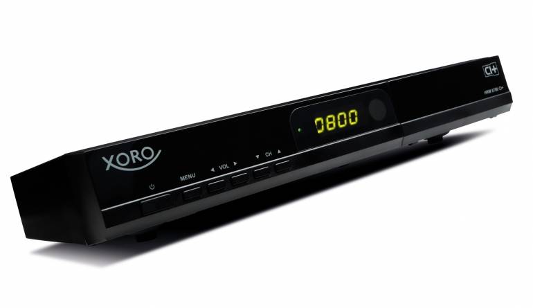 Digitales Kabeltalent: Xoro HRM8760CI+, Bild 1 Kabel Receiver ohne Festplatte Xoro HRM8760CI+ im Test, Bild 1