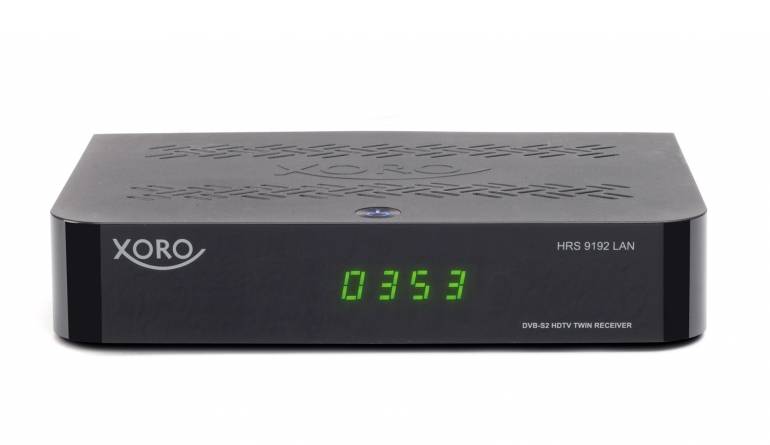 Sat Receiver mit Festplatte Xoro HRS 9192 im Test, Bild 1