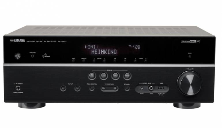 Yamaha RX-V473, Bild 1 AV-Receiver Yamaha RX-V473 im Test, Bild 1