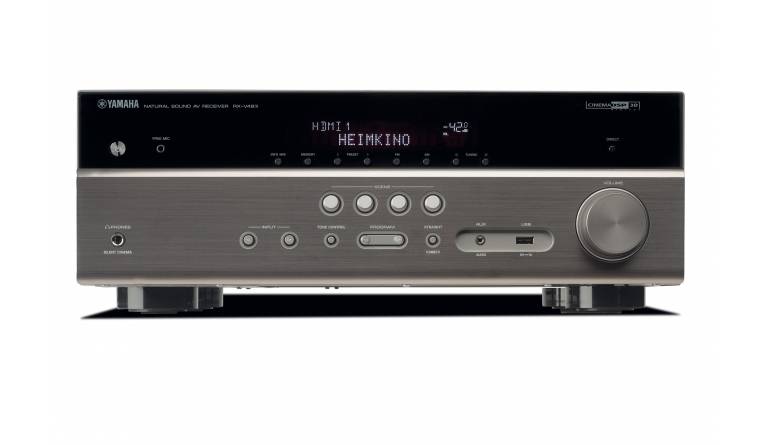 Perfekter Einstieg: Yamaha RX-V483, Bild 1 AV-Receiver Yamaha RX-V483 im Test, Bild 1