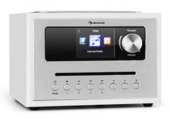 Internetradios Auna Silver Star CD Cube im Test, Bild 1