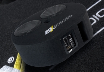 Car Hifi Subwoofer Aktiv ESX DBX800A im Test, Bild 1