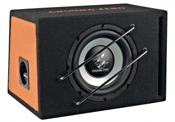 Car-Hifi Subwoofer Gehäuse Ground Zero GZIB 200BR im Test, Bild 1