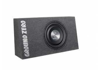 Car-Hifi Subwoofer Gehäuse Ground Zero GZTB 120F im Test, Bild 1