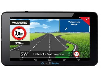 Portable Navigationssysteme IntelliRoute TR8050 DVR im Test, Bild 1