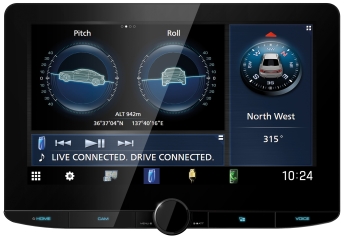 Autoradio Moniceiver Kenwood DMX9724XDS im Test, Bild 1
