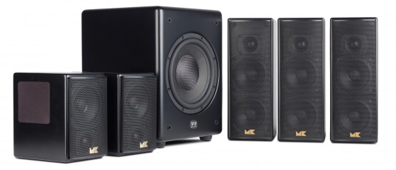 Lautsprecher Surround M&K Sound M-7 / M-4T / V8 im Test, Bild 1