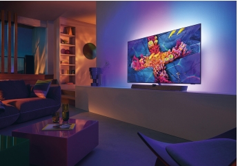 Fernseher Android TV Ultra HD und 8K Philips 65OLED937 im Test, Bild 1