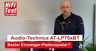 Audio-Technica AT-LP70XBT im Test: Toller Einsteiger-Plattenspieler mit Bluetooth