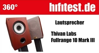 Thivan Labs Fullrange 10 Mark III Schallwandler in seiner ursprünglichsten Form